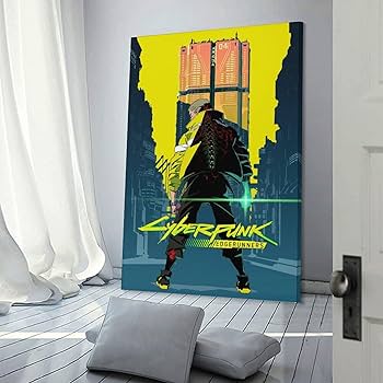 Amazon.co.jp: サイバーパンク2077 超クリア ゲームポスター